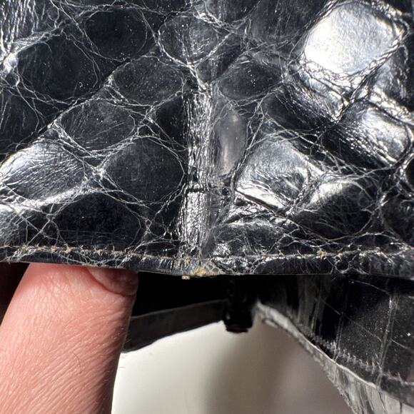 Vintage Alligator Leather Small Hand Bag - Picture 4 of 16